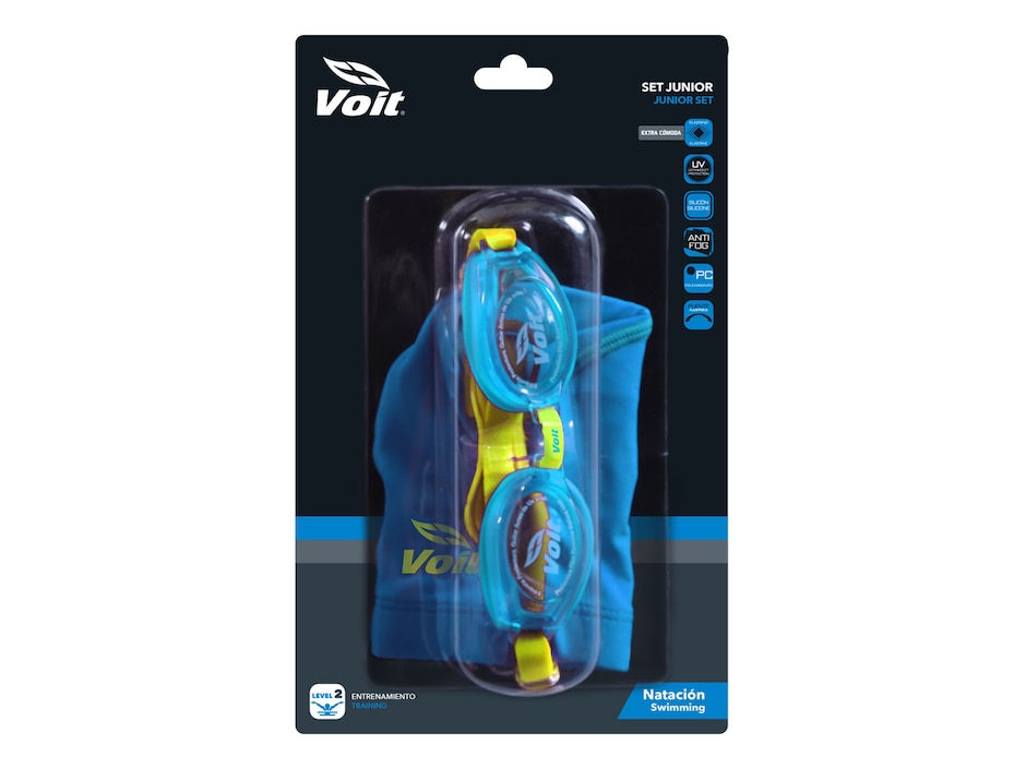 Set de gorra y goggles Set de gorra y goggles