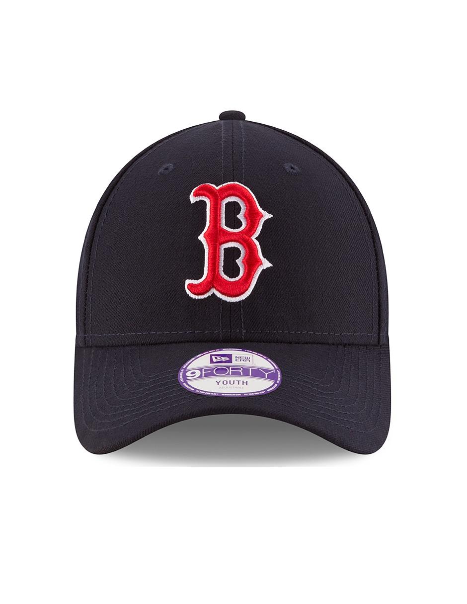 Gorra visera curva velcro para béisbol Boston Red Sox infantil 3