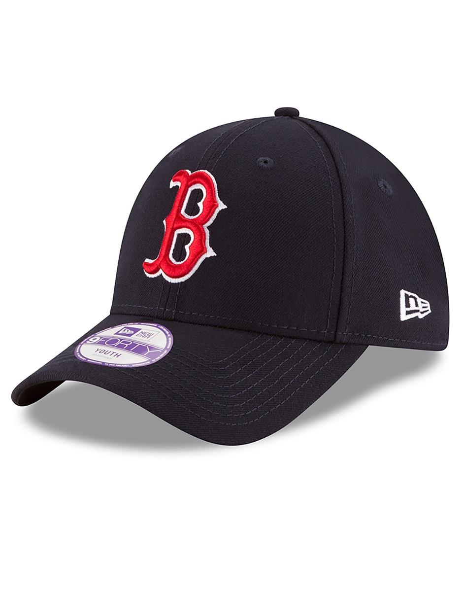 Gorra visera curva velcro para béisbol Boston Red Sox infantil 2