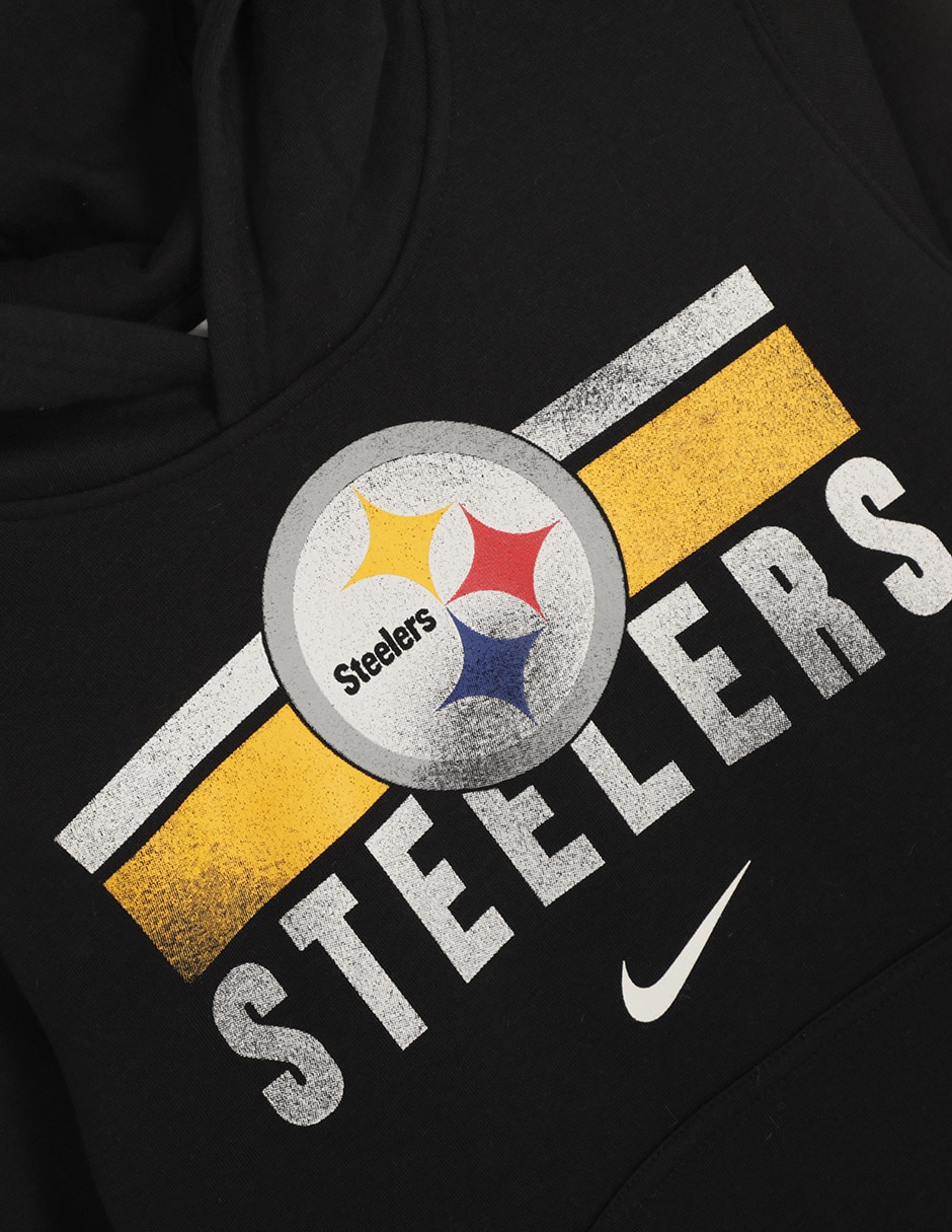 Sudadera con capucha y bolsa Pittsburgh Steelers para niño 3