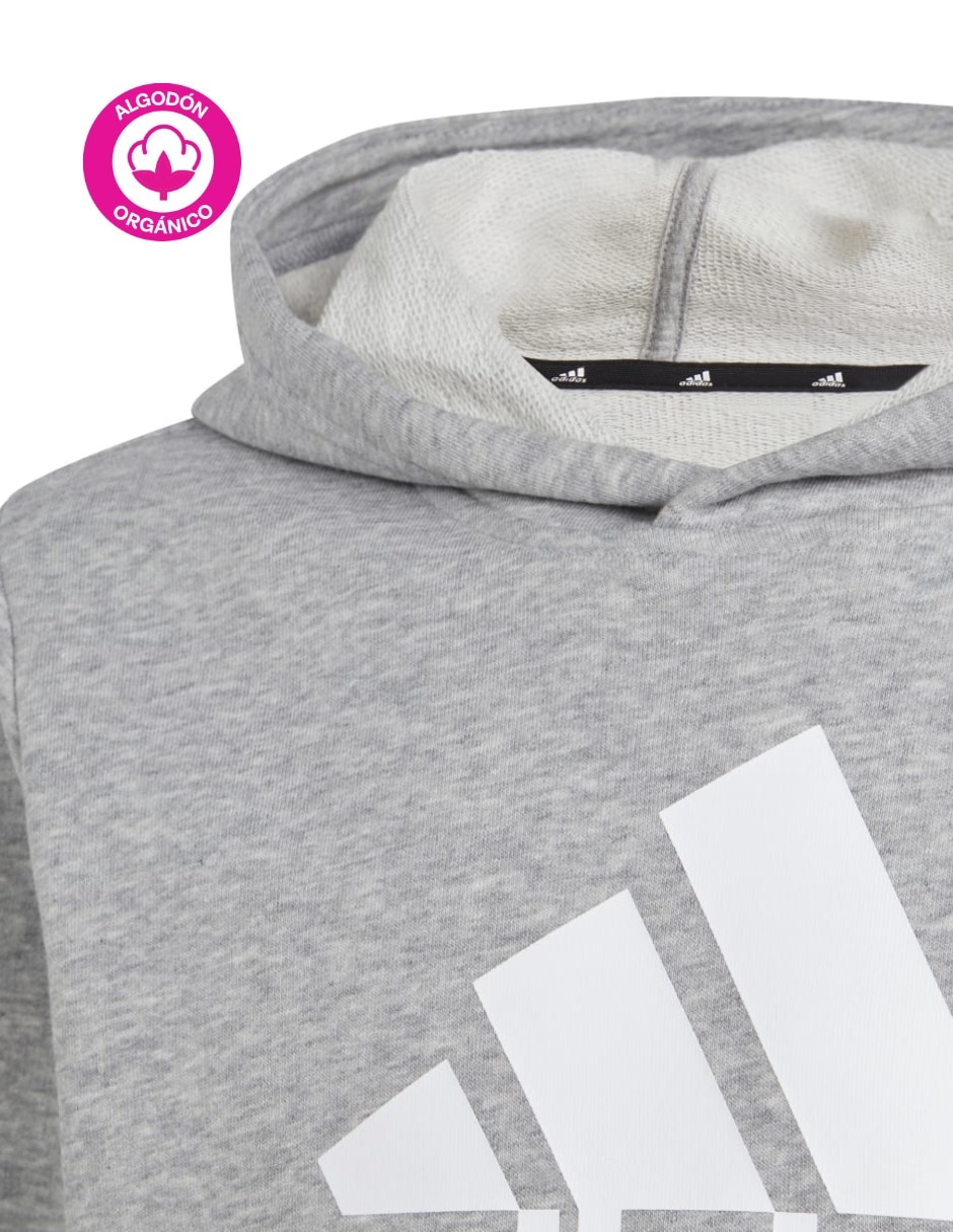 Sudadera Adidas con capucha y bolsa para niño