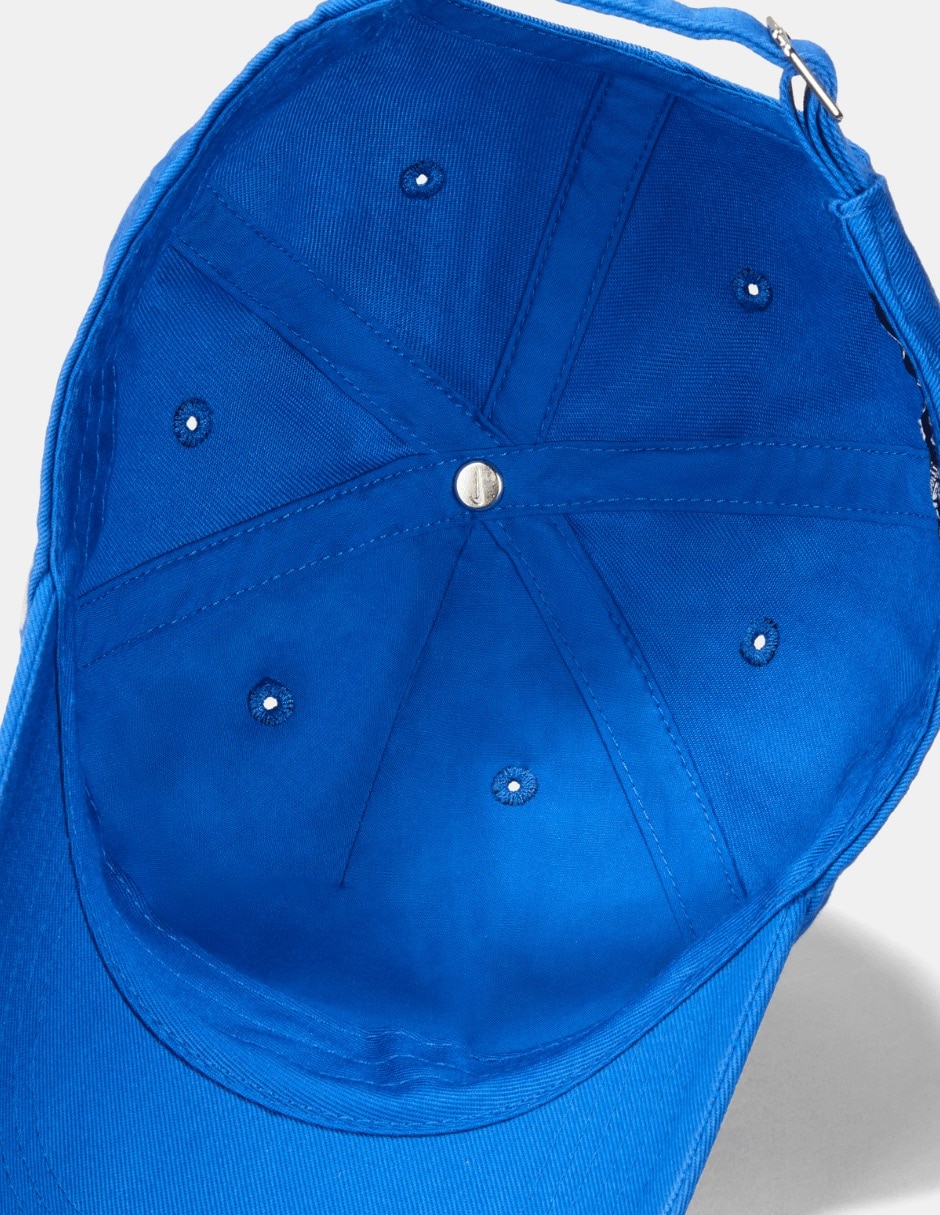 Gorra con visera curva hebilla para adulto 4
