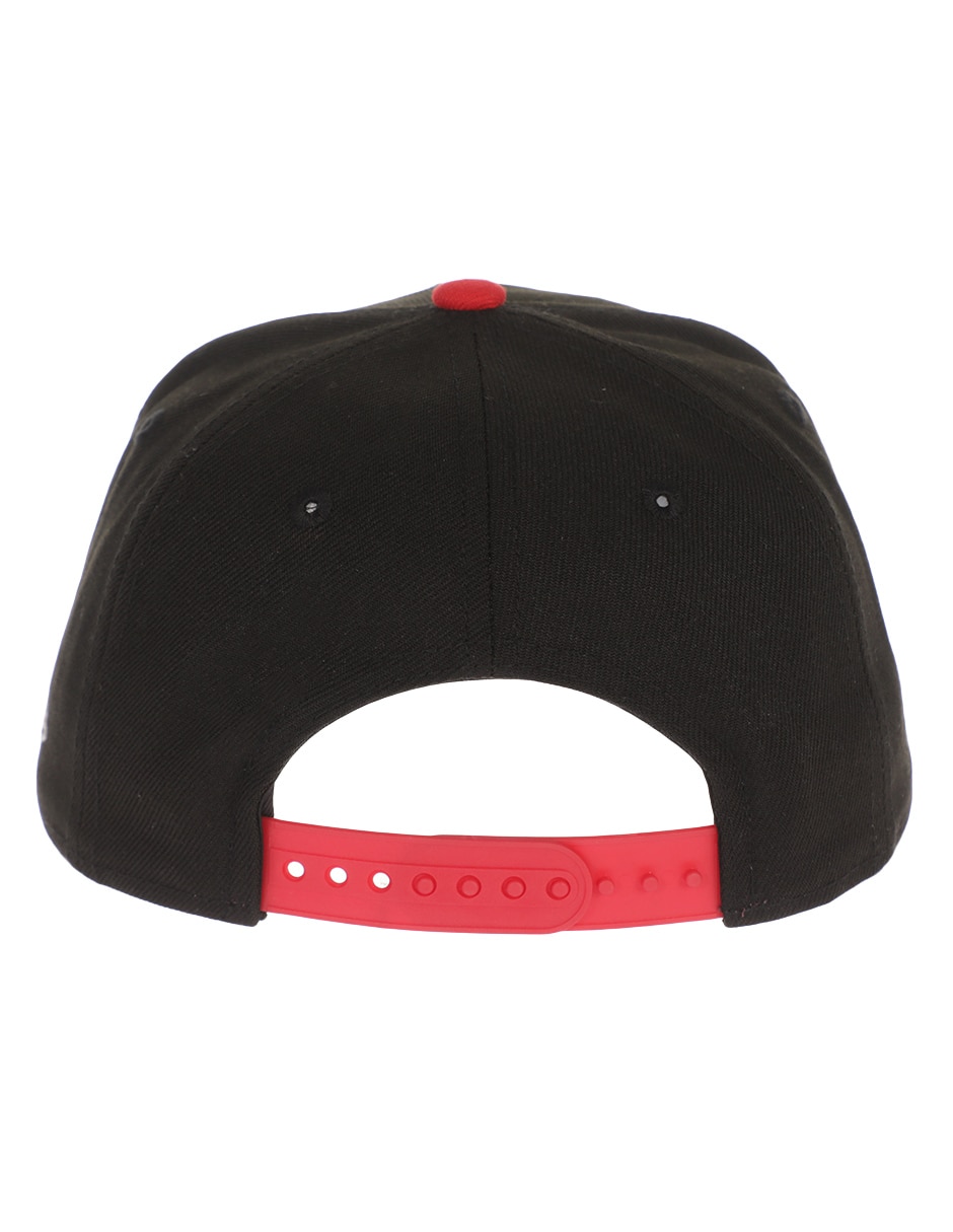 Gorra visera plana snapback para básquetbol NBA Chicago Bulls para adulto 2