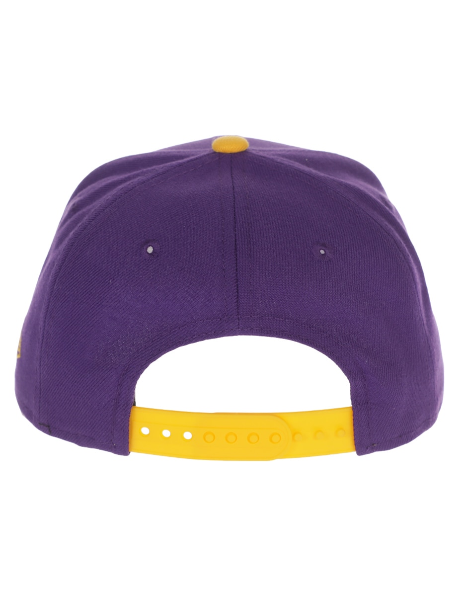 Gorra visera plana snapback para básquetbol NBA Los Angeles Lakers para adulto 3