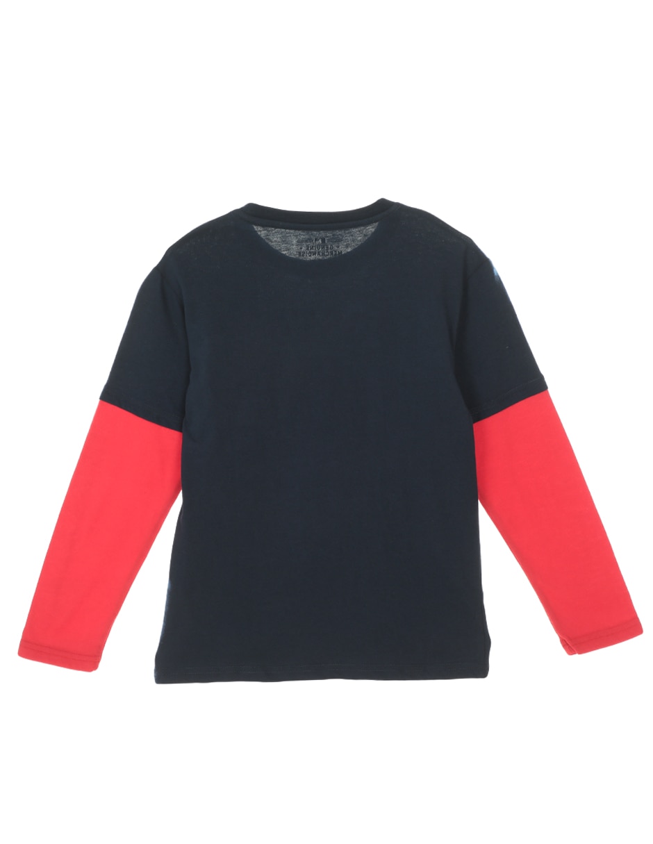 Playera deportiva para béisbol Boston Red Sox de niño