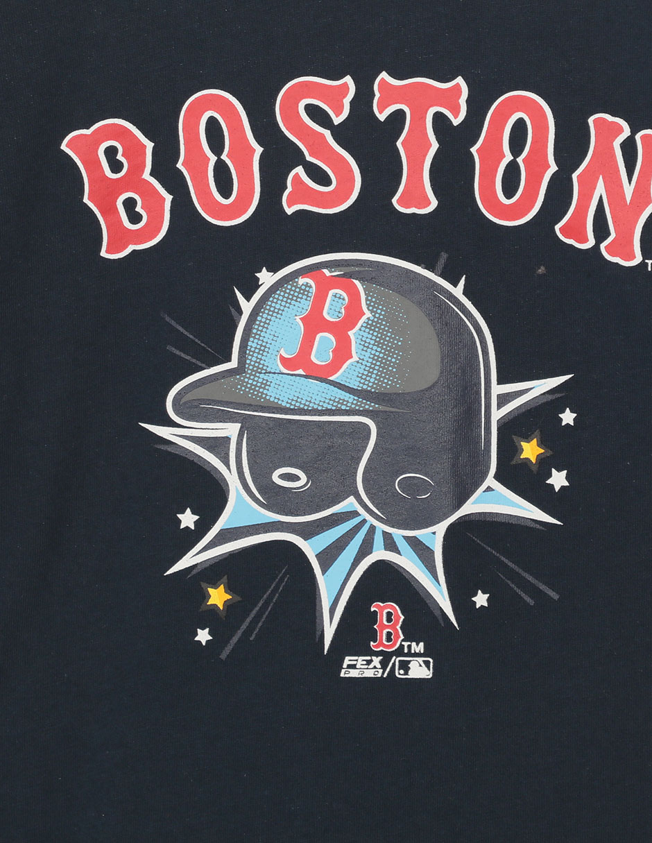 Playera deportiva para béisbol Boston Red Sox de niño