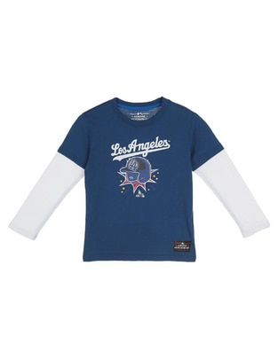 Playera deportiva para béisbol Los Angeles Dodgers de niño