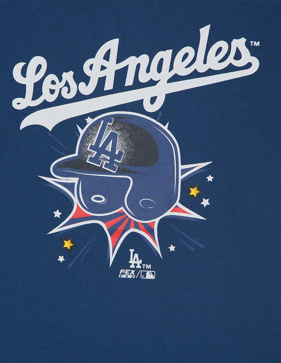 Playera deportiva para béisbol Los Angeles Dodgers de niño