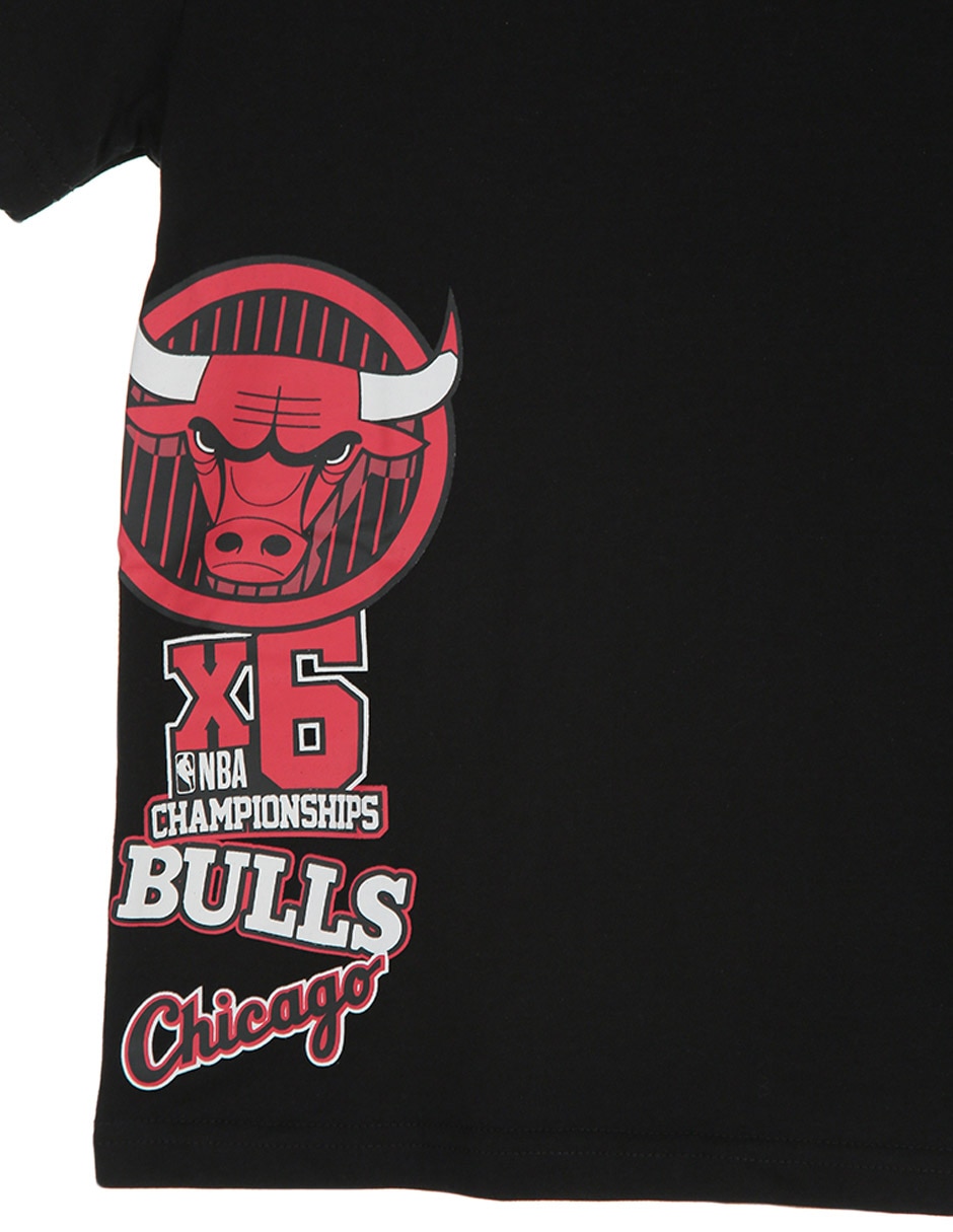Playera deportiva para básquetbol Chicago Bulls de niño