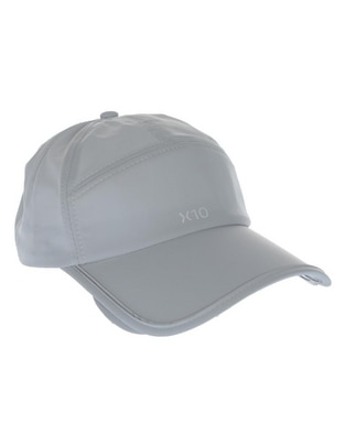 Gorra con visera curva velcro para campismo X10 infantil