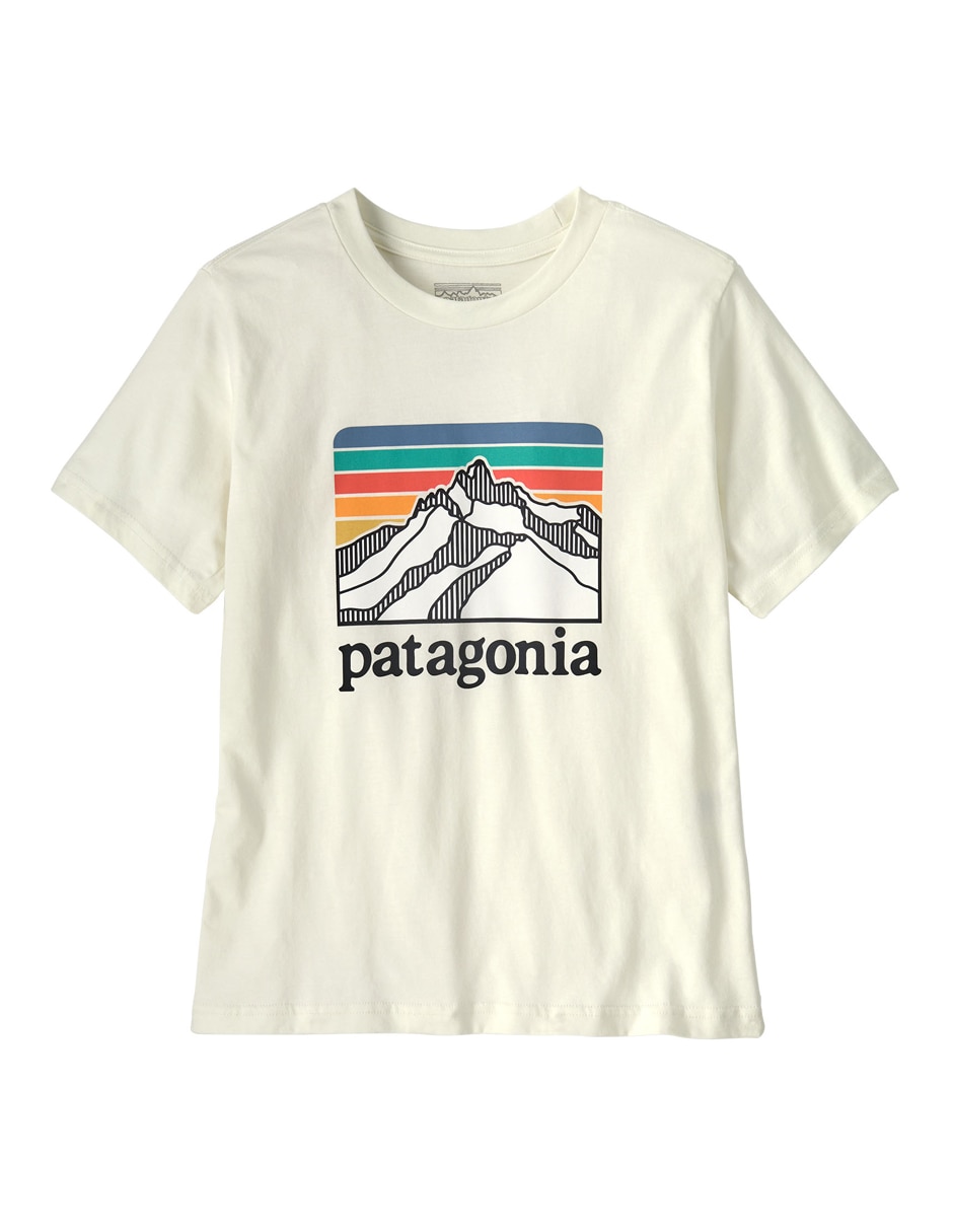 Playera deportiva outdoor Patagonia Graphic de niño