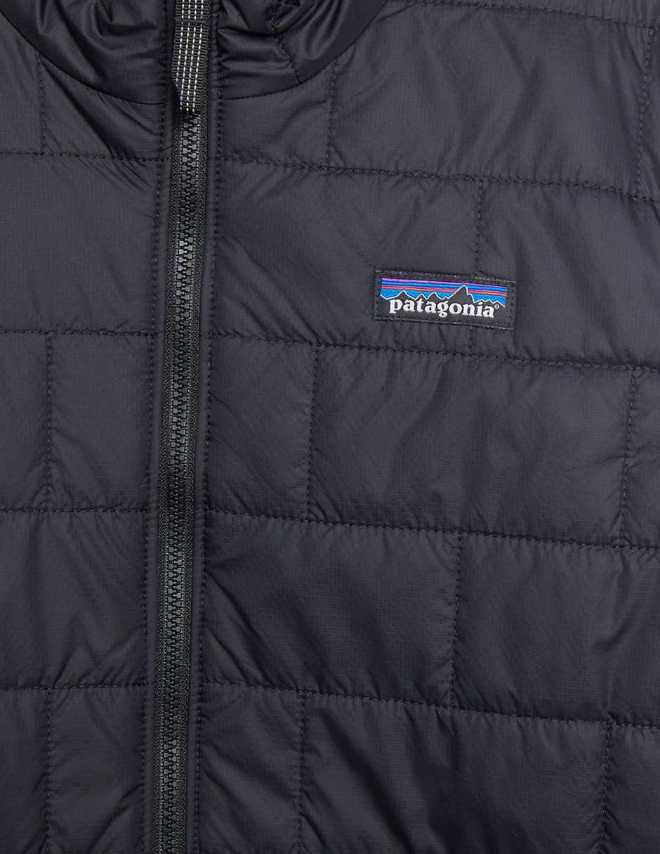 Chamarra outdoor Patagonia Nano Puff Brick Quilt de niño