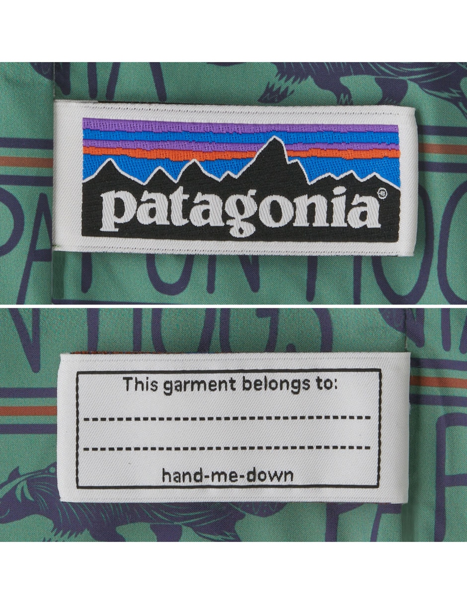 Chamarra outdoor Patagonia Nano Puff de niño