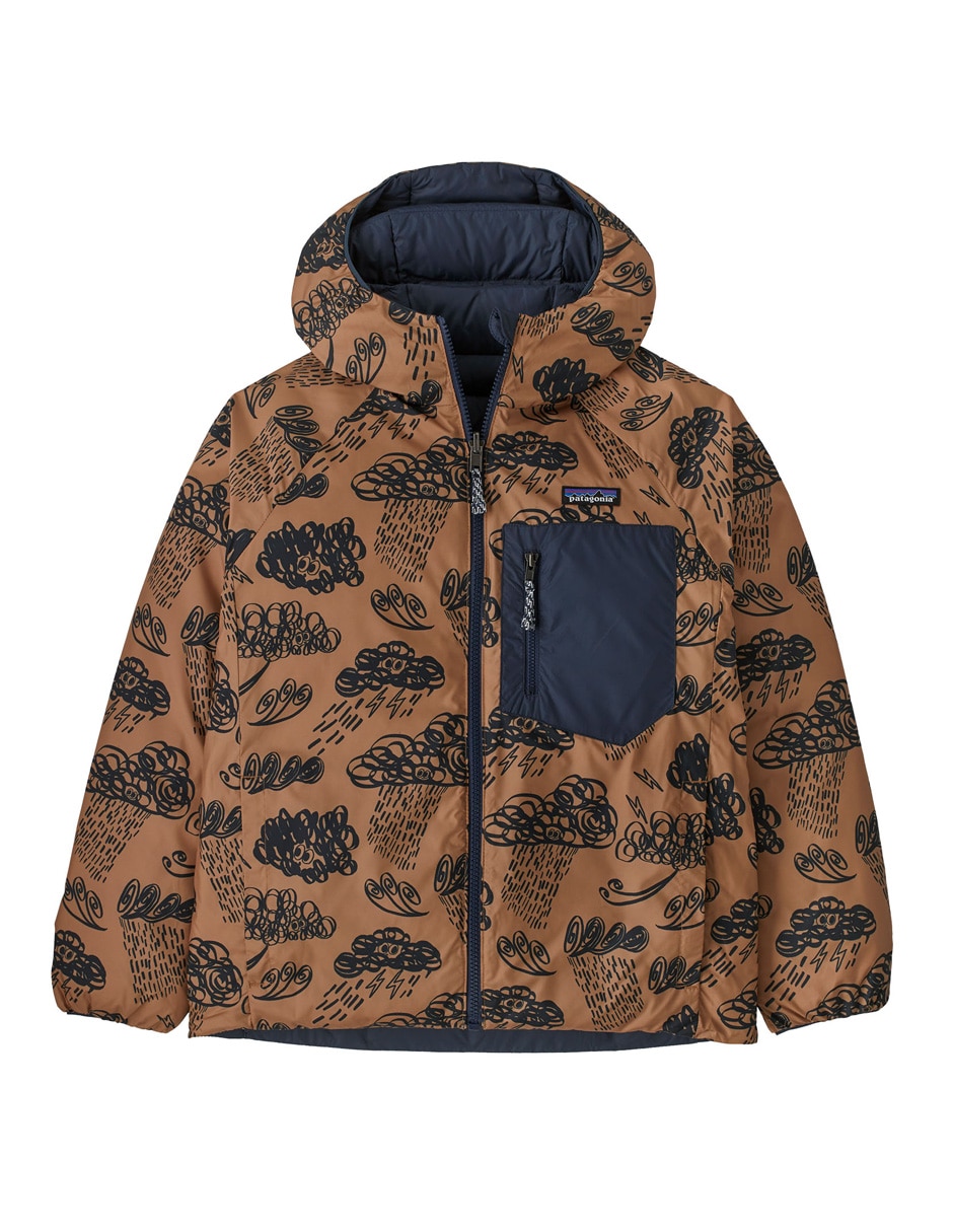 Chamarra reversible outdoor Patagonia Down Sweater de niño