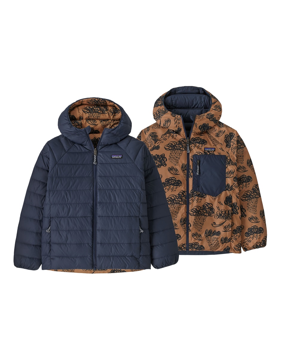 Chamarra reversible outdoor Patagonia Down Sweater de niño