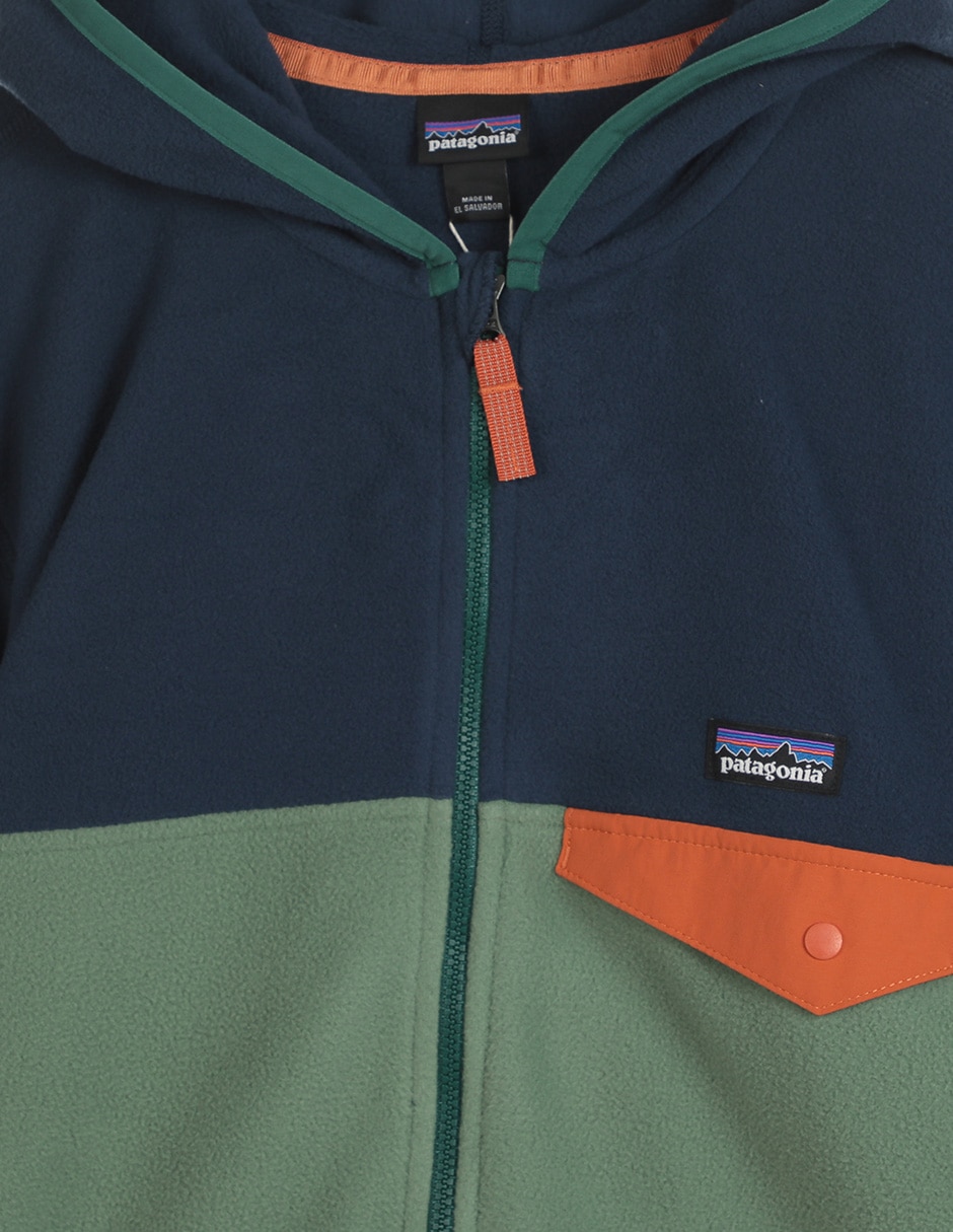 Chamarra outdoor Micro D Snap-T Fleece de niño 5