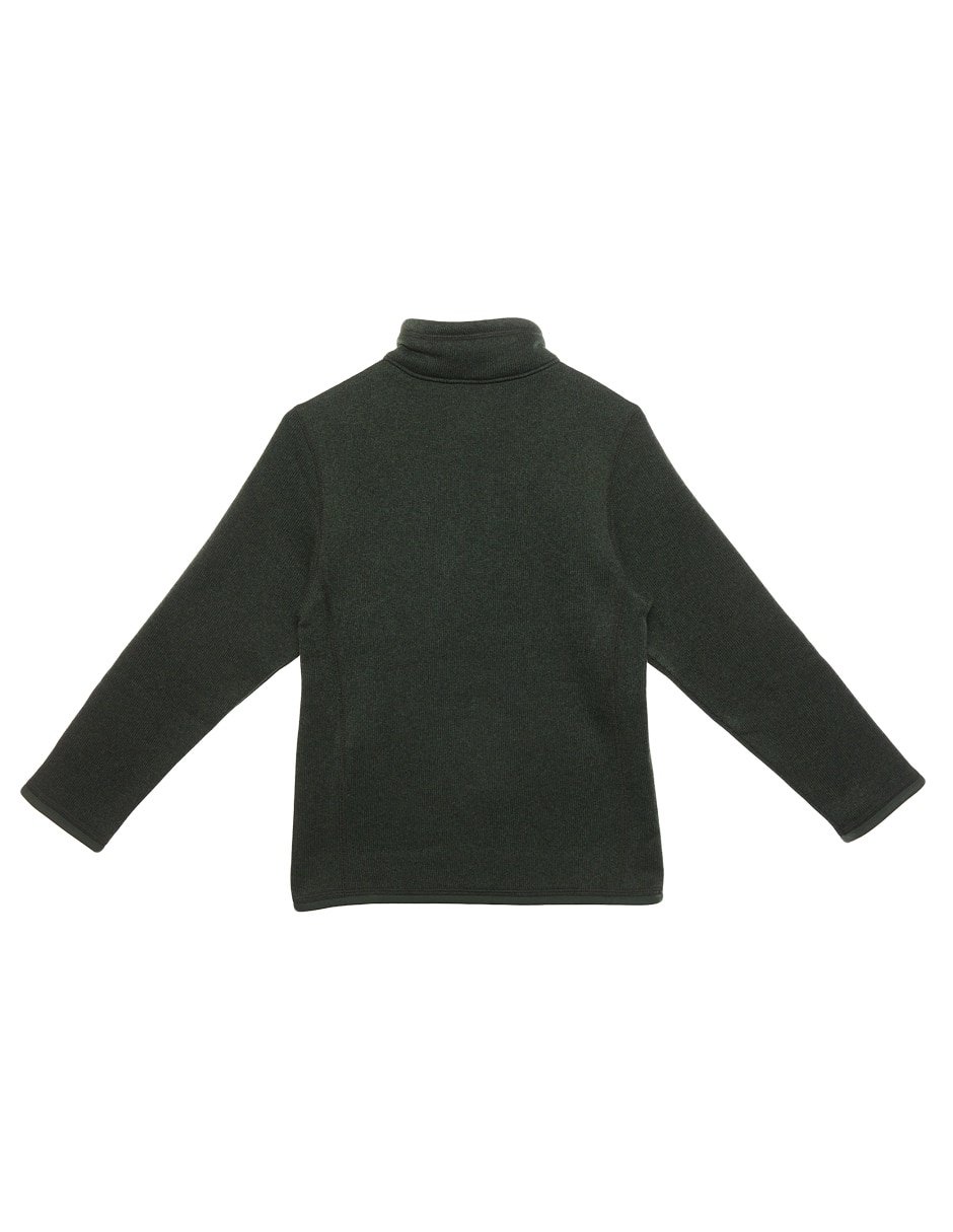 Sudadera outdoor Patagonia Better Sweater 1/4-Zip Fleece con bolsas para niño