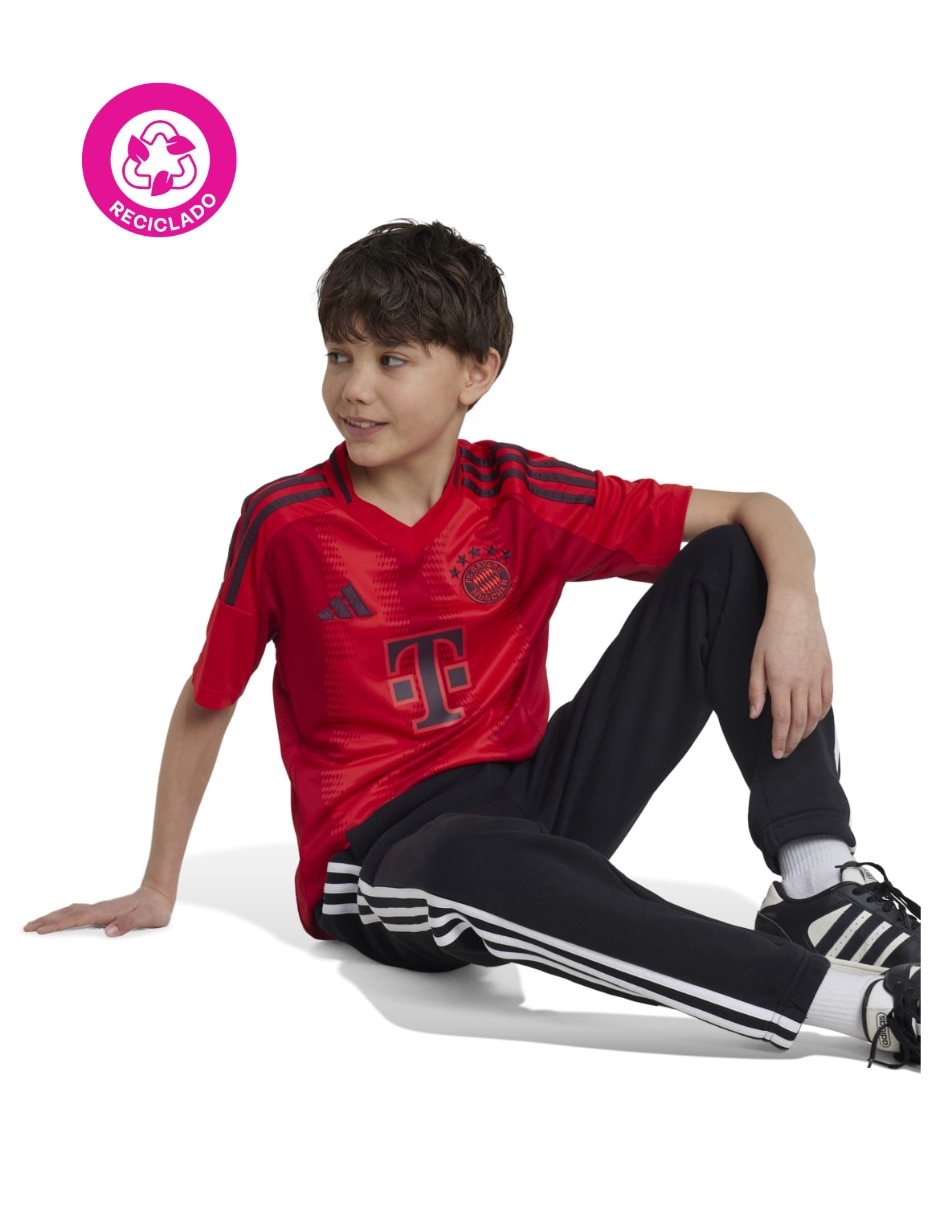 Jersey de Bayern Munich local manga corta jugador para niño 3
