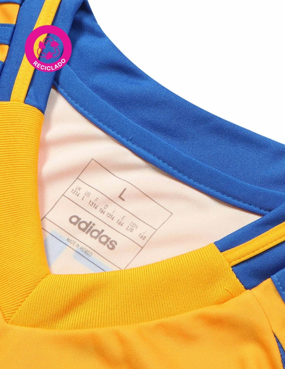 Jersey de Tigres UANL local manga corta para niño 4