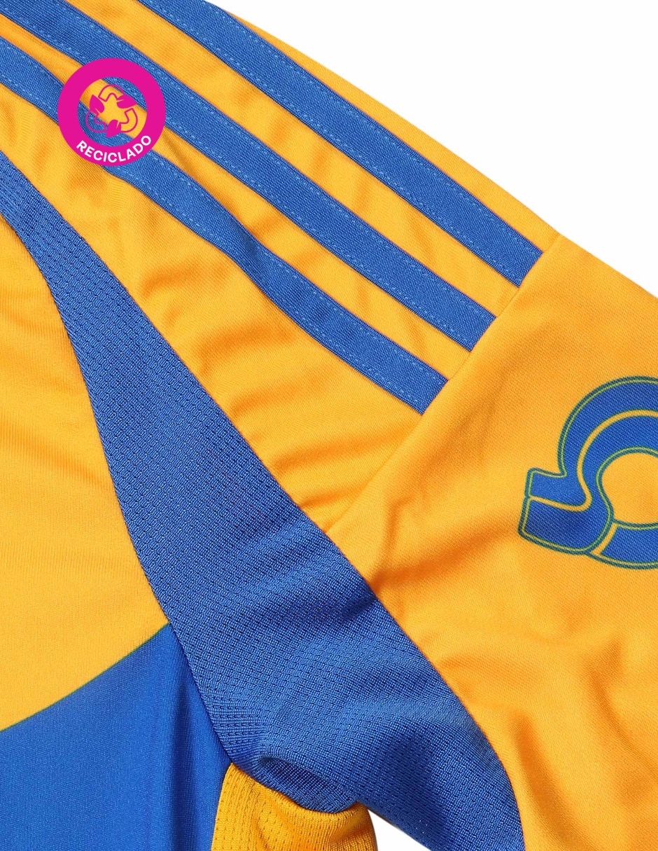 Jersey de Tigres UANL local manga corta para niño 6