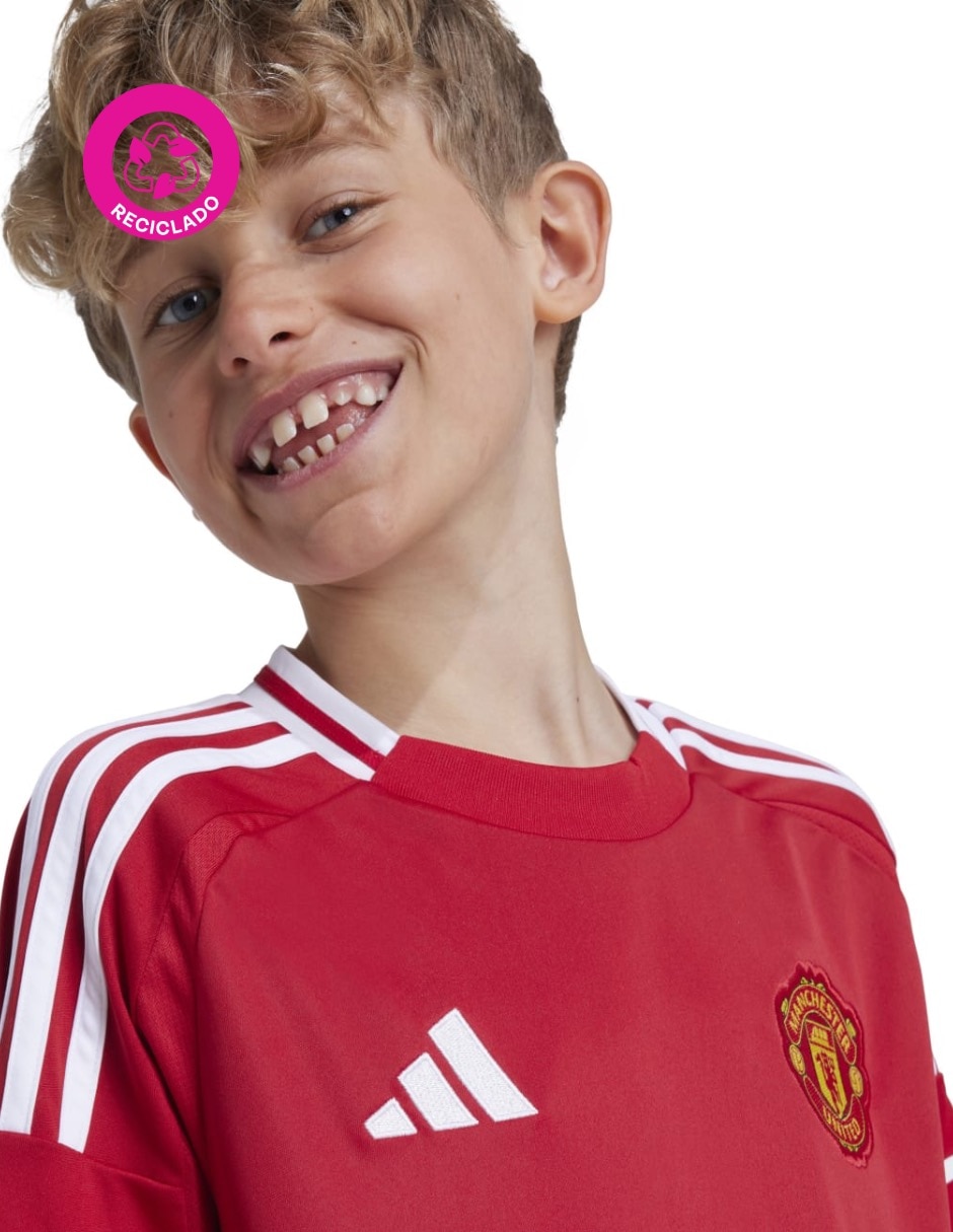 Jersey de Manchester United tercer equipo manga corta para niño 4