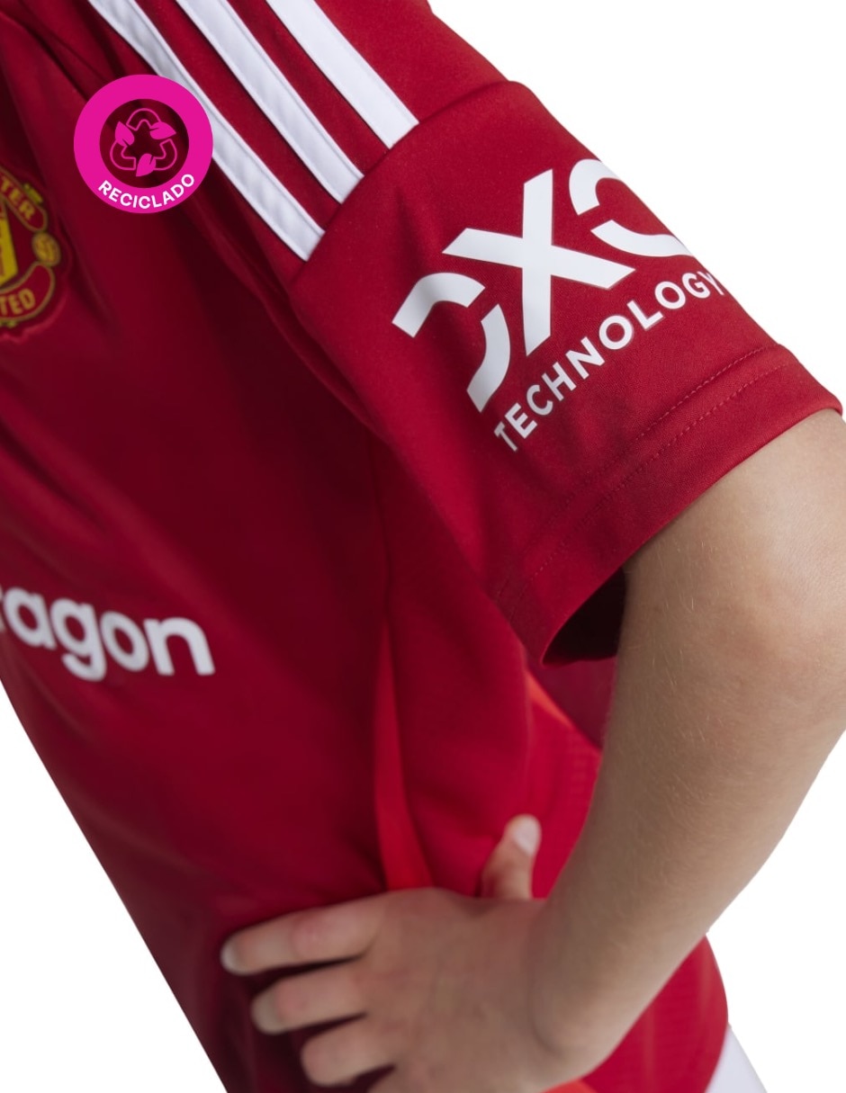 Jersey de Manchester United tercer equipo manga corta para niño 5