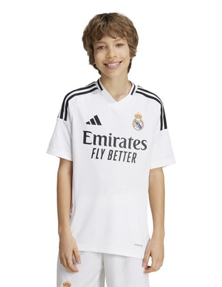 Jersey de Real Madrid Club de Fútbol local manga corta para niño Jersey de Real Madrid Club de Fútbol local manga corta para niño