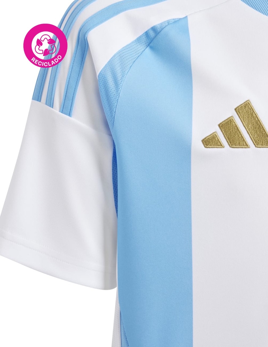 Jersey de Argentina tercer equipo de Lionel Messi manga corta para niño 4