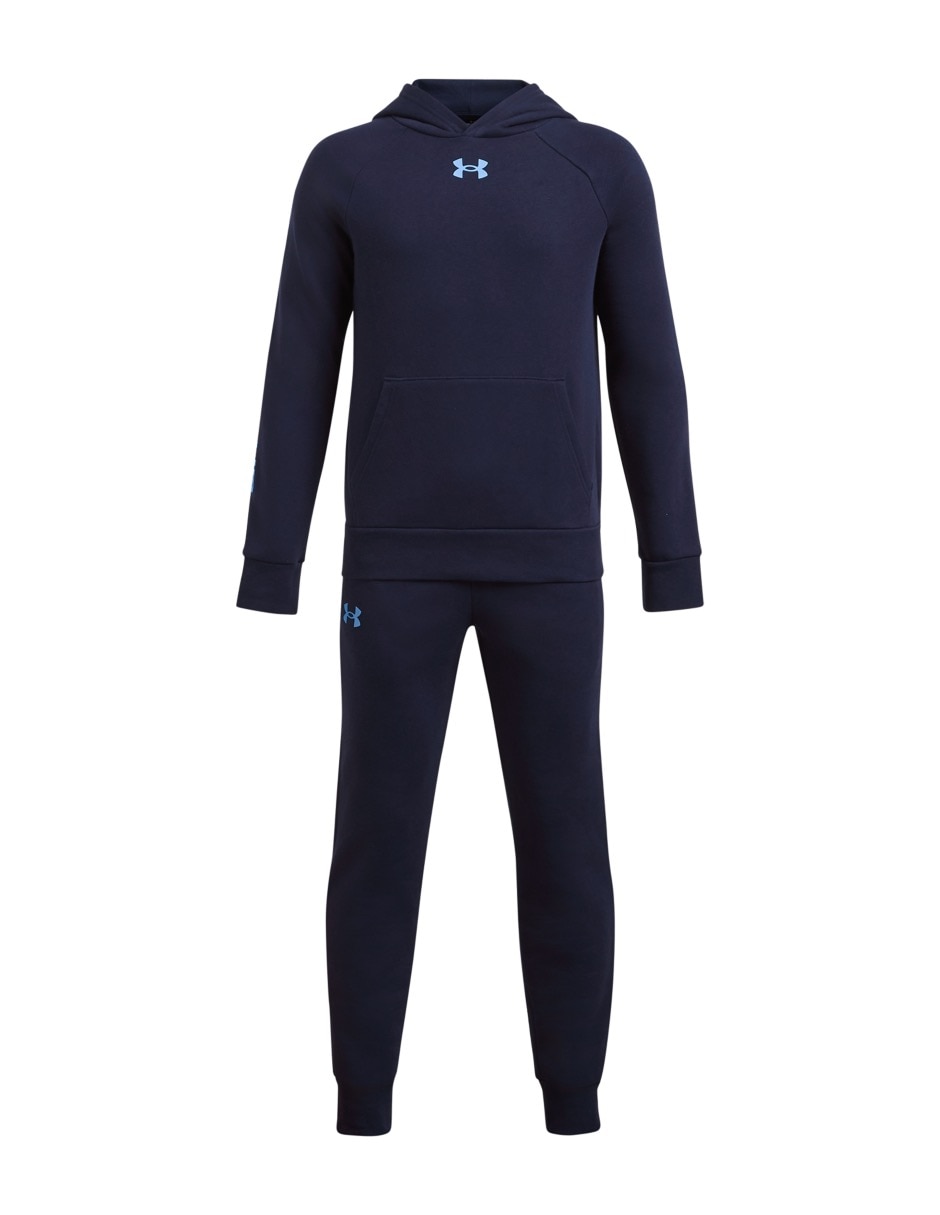 Conjunto deportivo ua rival fleece suitblu para niño Conjunto deportivo ua rival fleece suitblu para niño