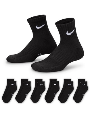 Set de calceta comfort para entrenamiento para niño 6 pares