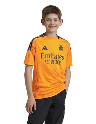 Jersey de Real Madrid Club de Fútbol visitante manga corta para niño Jersey de Real Madrid Club de Fútbol visitante manga corta para niño