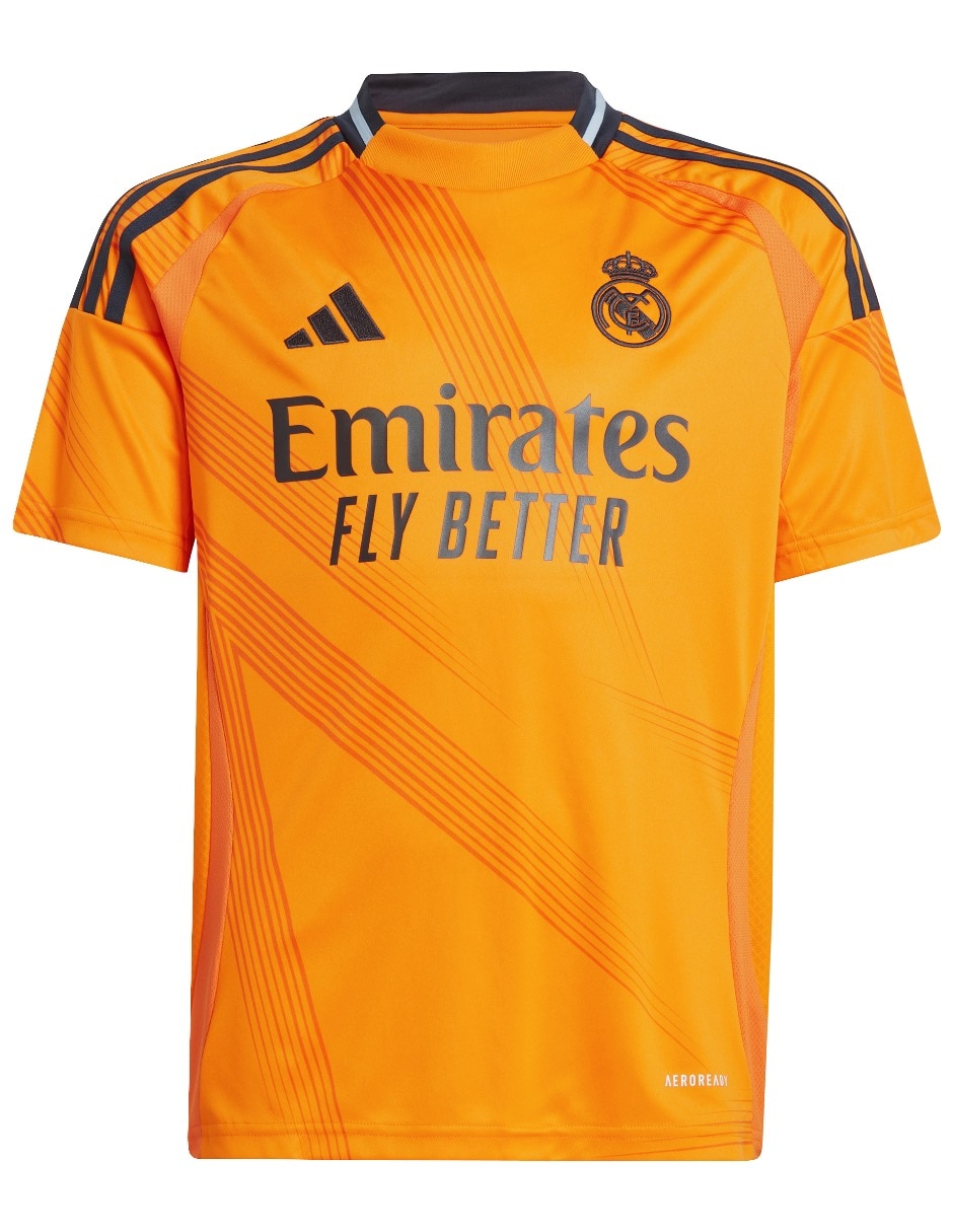 Jersey de Real Madrid Club de Fútbol visitante manga corta para niño 2