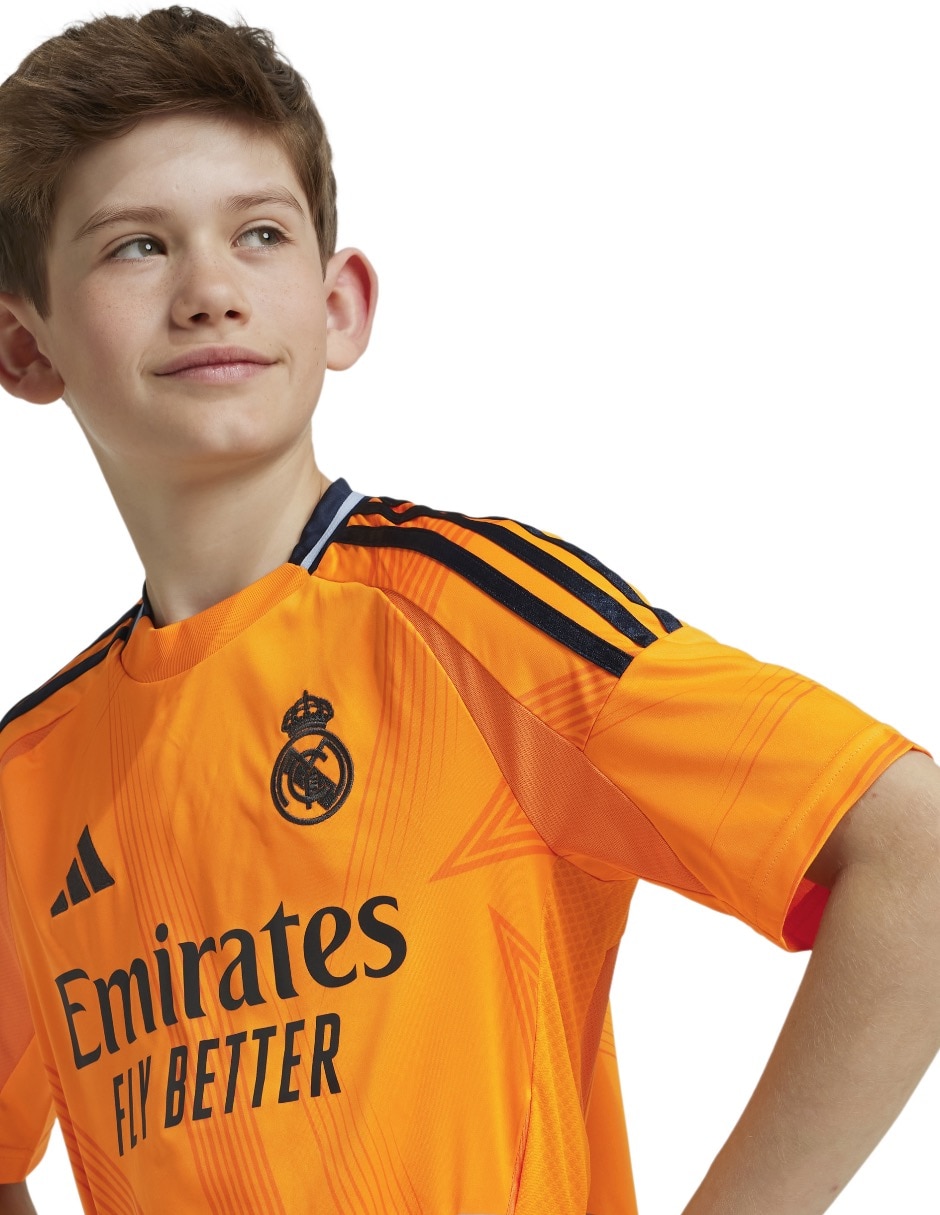 Jersey de Real Madrid Club de Fútbol visitante manga corta para niño 6
