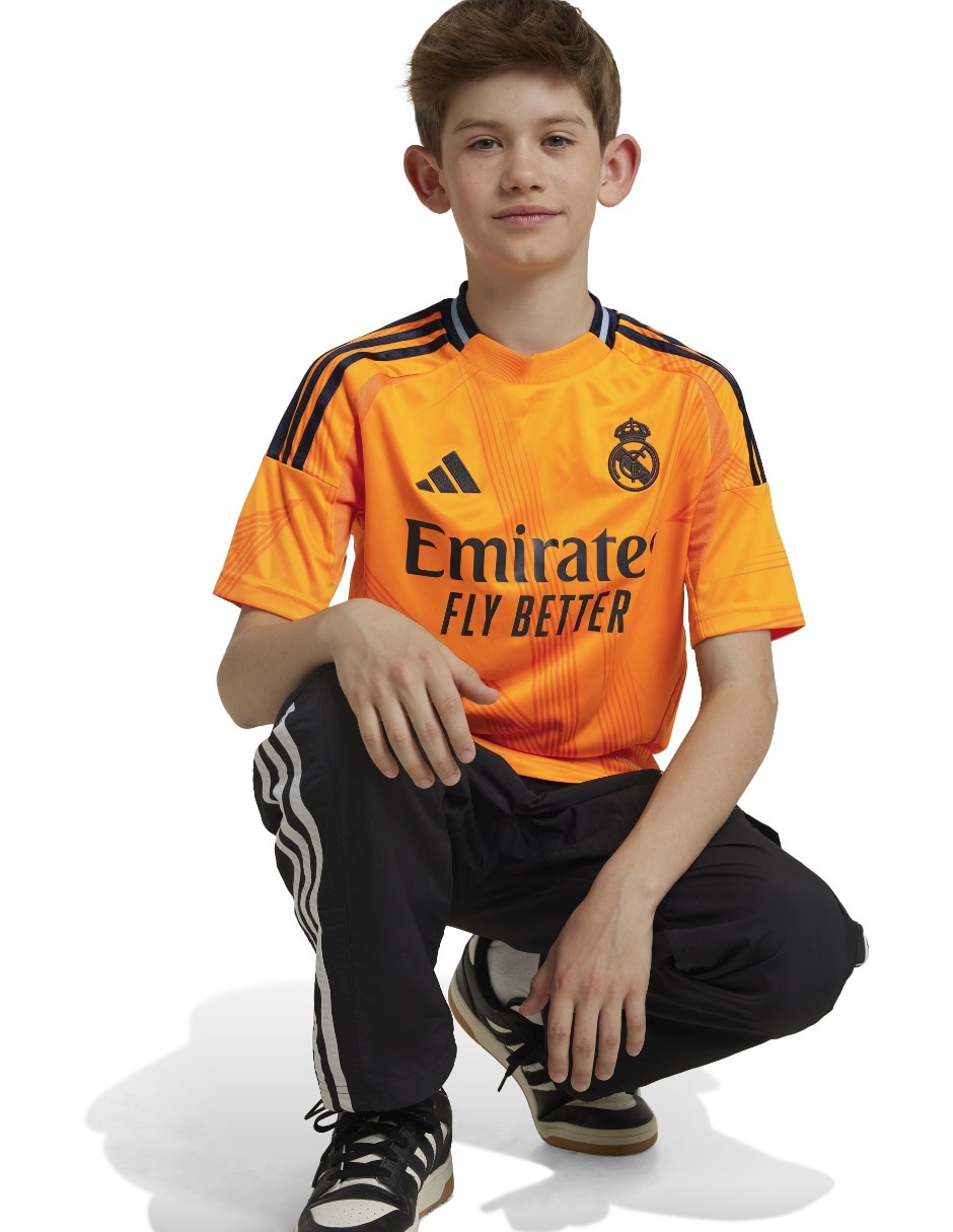 Jersey de Real Madrid Club de Fútbol visitante manga corta para niño 7