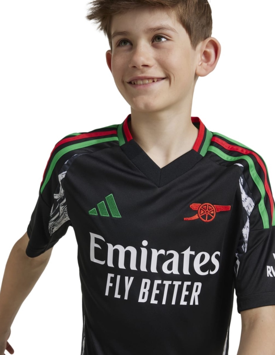 Jersey de Arsenal Football Club entrenamiento manga corta Adidas para niño