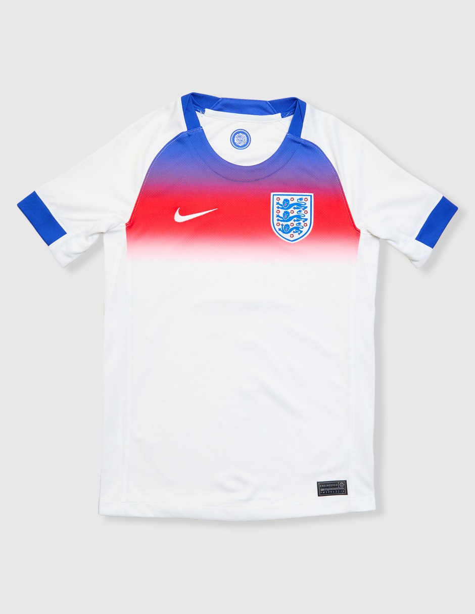 Jersey de Selección de Fútbol de Inglaterra manga corta para niño Jersey de Selección de Fútbol de Inglaterra manga corta para niño