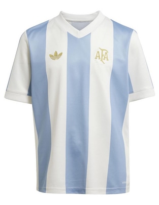 Jersey de Selección de fútbol de Argentina local manga corta para niño Jersey de Selección de fútbol de Argentina local manga corta para niño