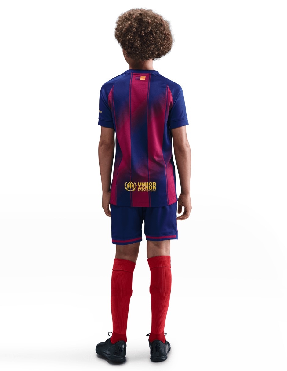 Playera deportiva para fútbol Fútbol club Barcelona para niño 3