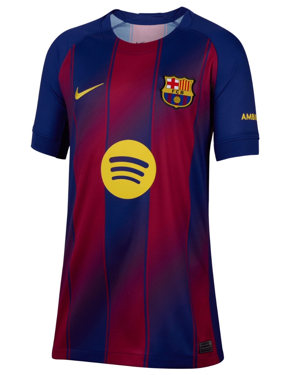 Playera deportiva para fútbol Fútbol club Barcelona para niño 4
