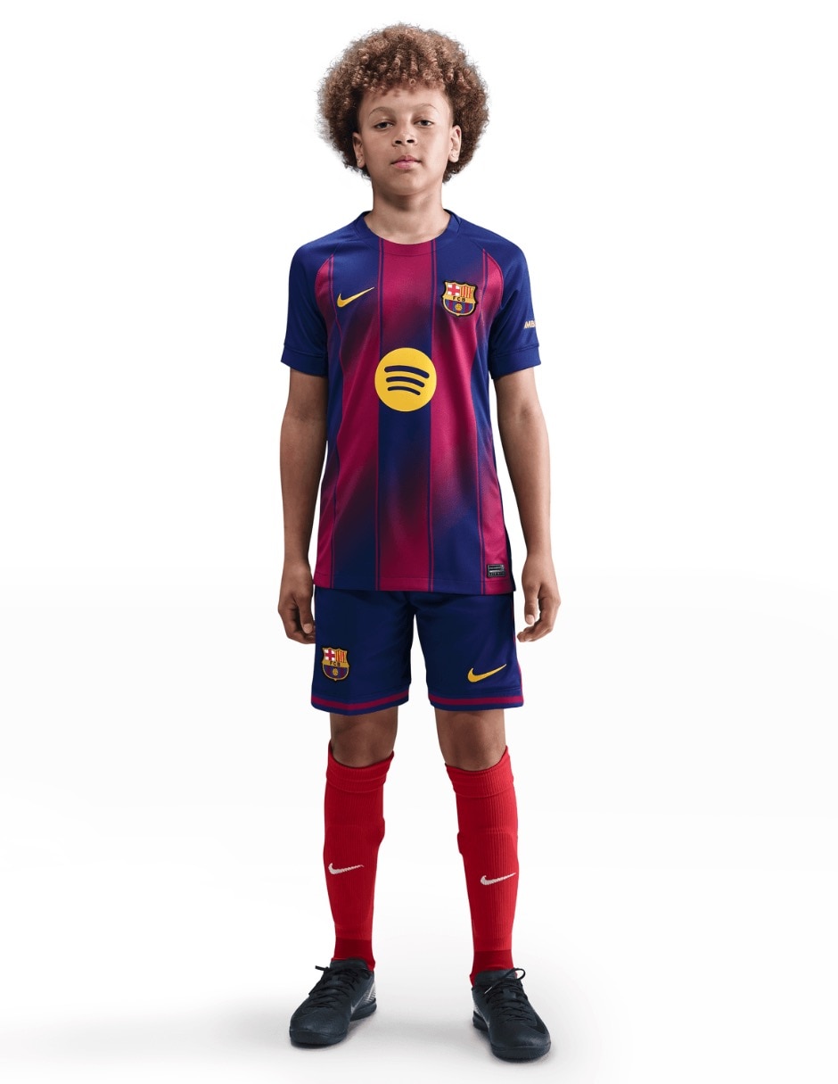 Playera deportiva para fútbol Fútbol club Barcelona para niño 5