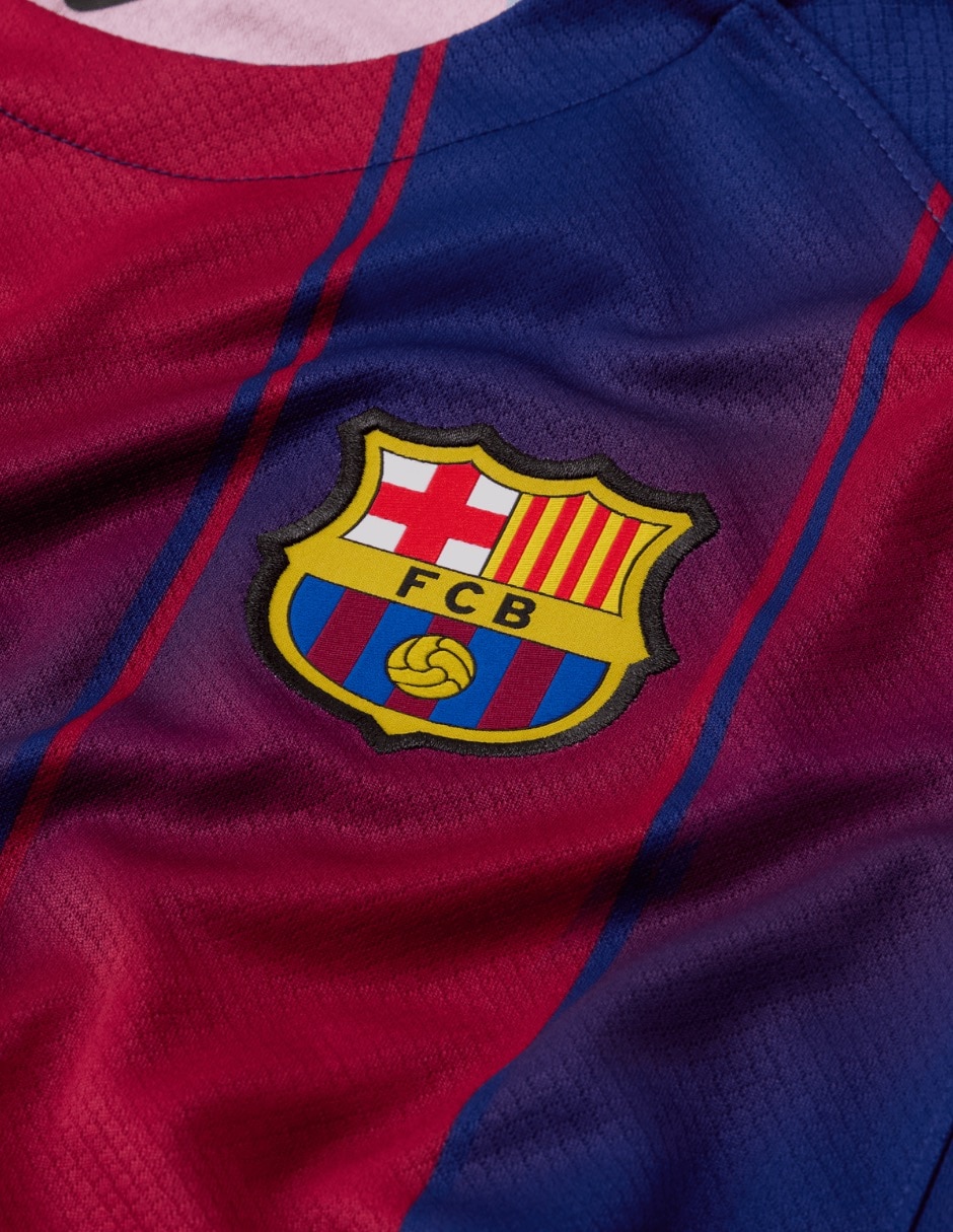 Playera deportiva para fútbol Fútbol club Barcelona para niño 6