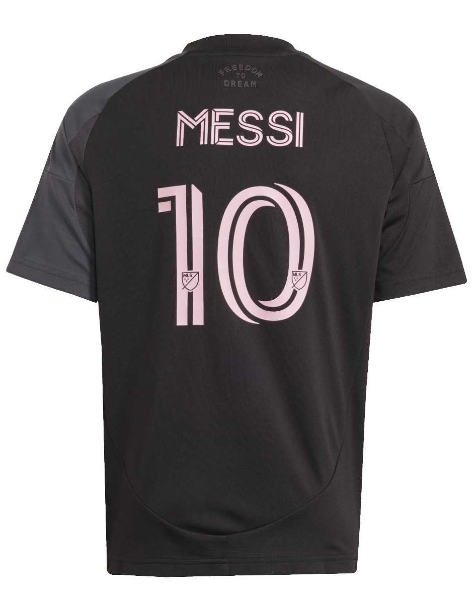 Jersey de  Inter de Miami visitante manga corta Adidas  para niño