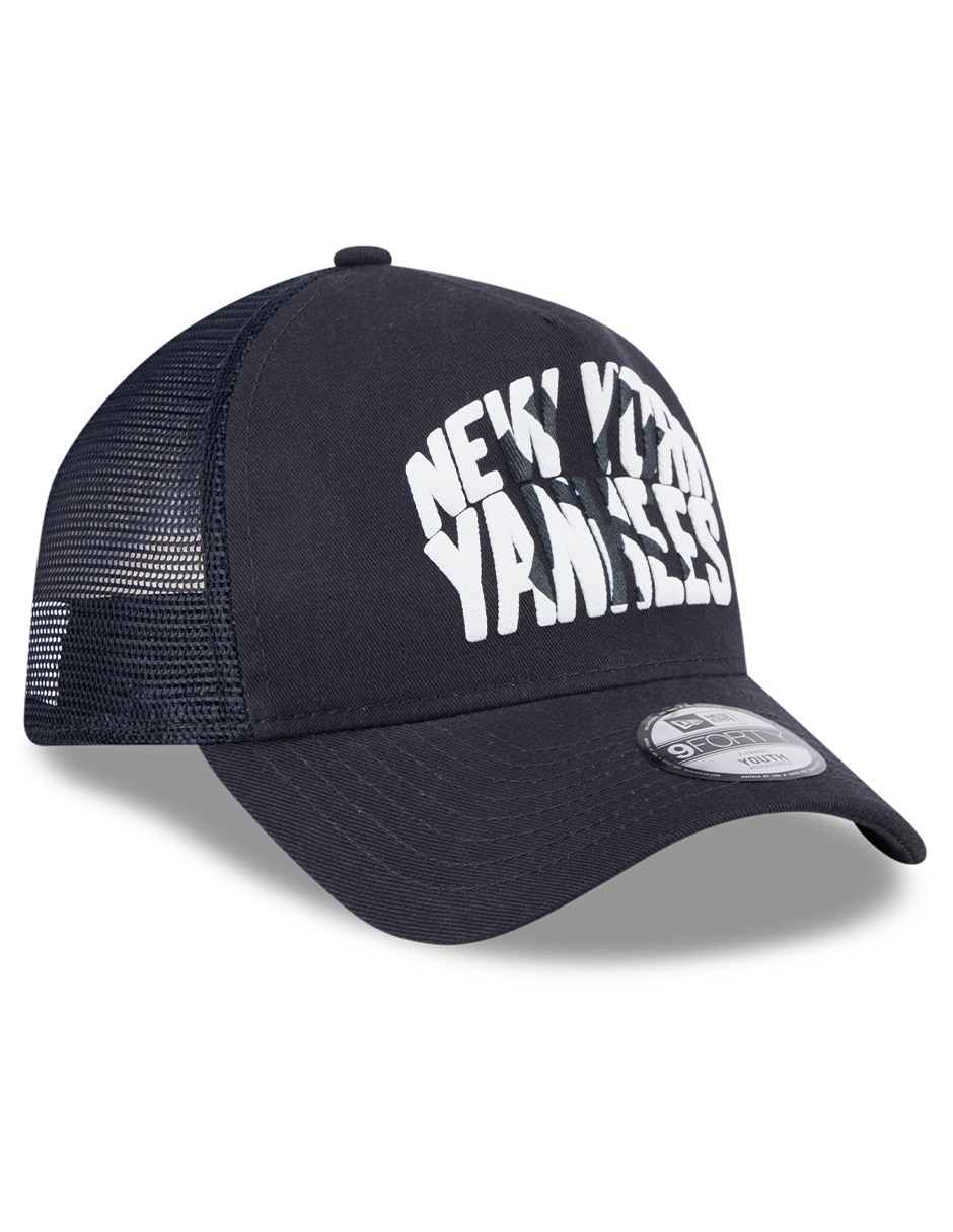 Gorra con visera curva snapback para béisbol New York Yankees infantil 2