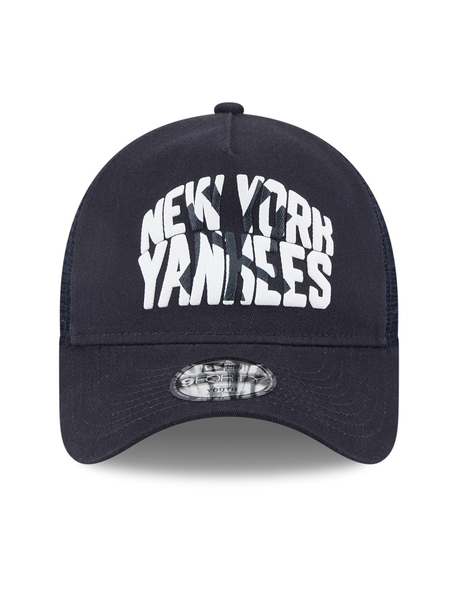 Gorra con visera curva snapback para béisbol New York Yankees infantil 3