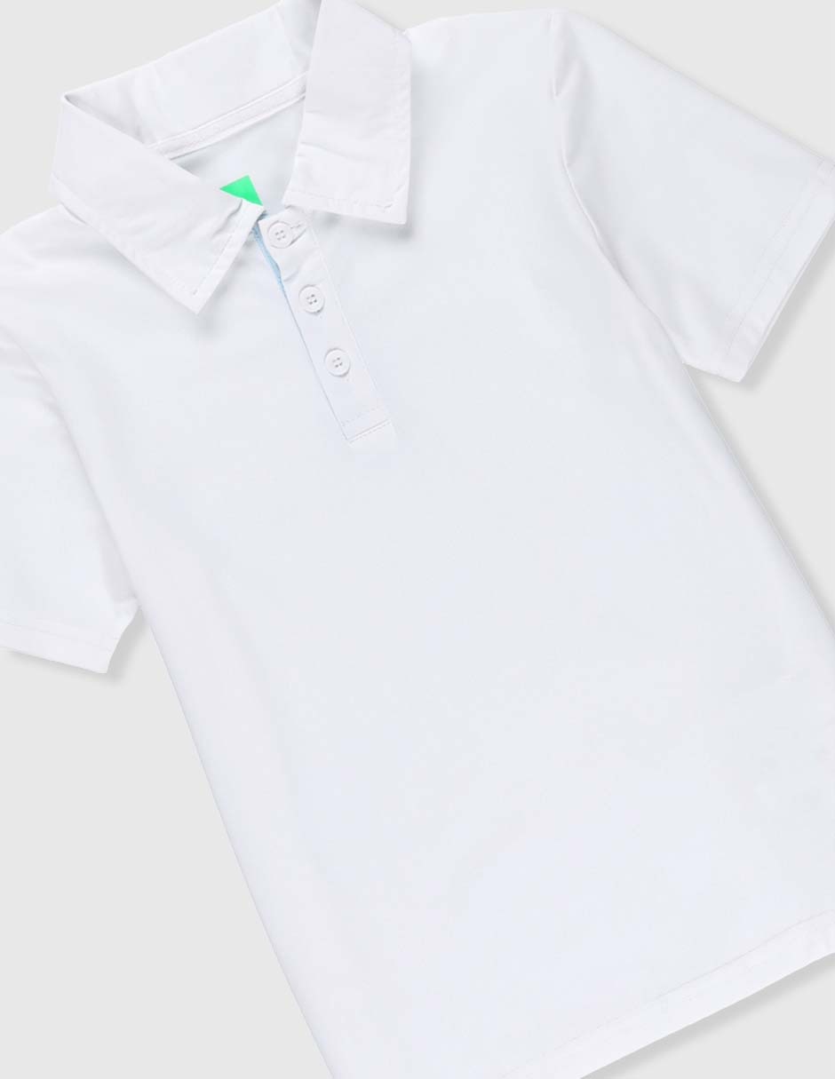 Playera tipo polo tennis X10 para niño
