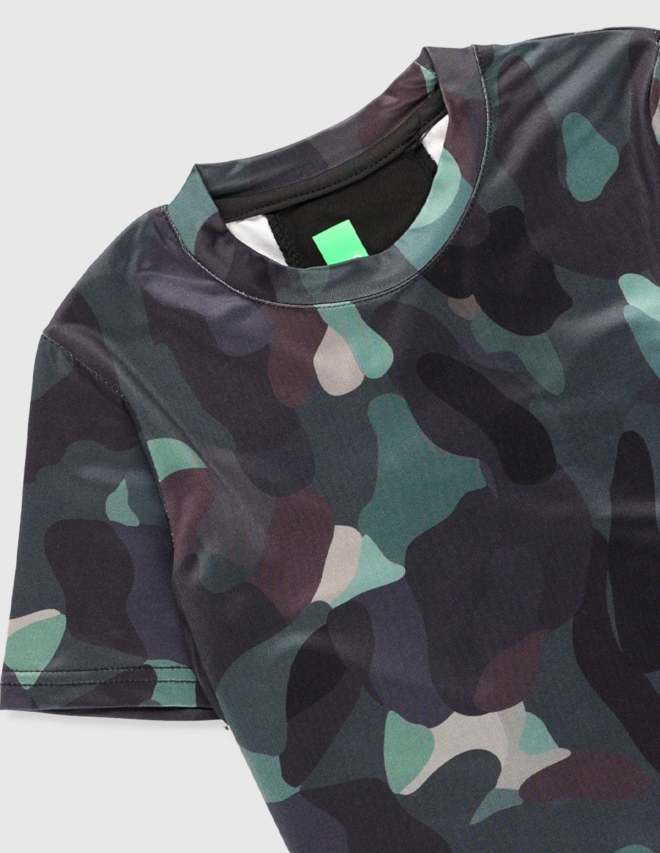 Playera deportiva para entrenamiento X10 de niño
