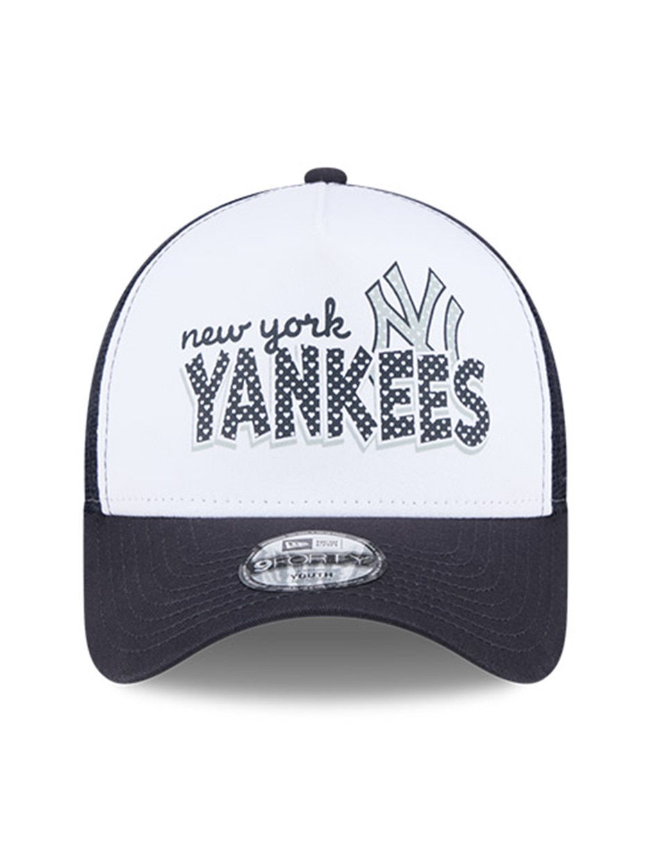 Gorra visera curva snapback para béisbol New York Yankees infantil 3