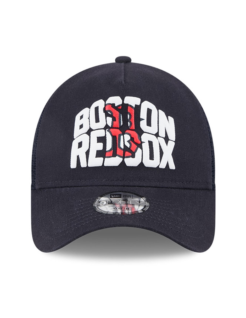 Gorra visera curva snapback para béisbol Boston Red Sox infantil 3