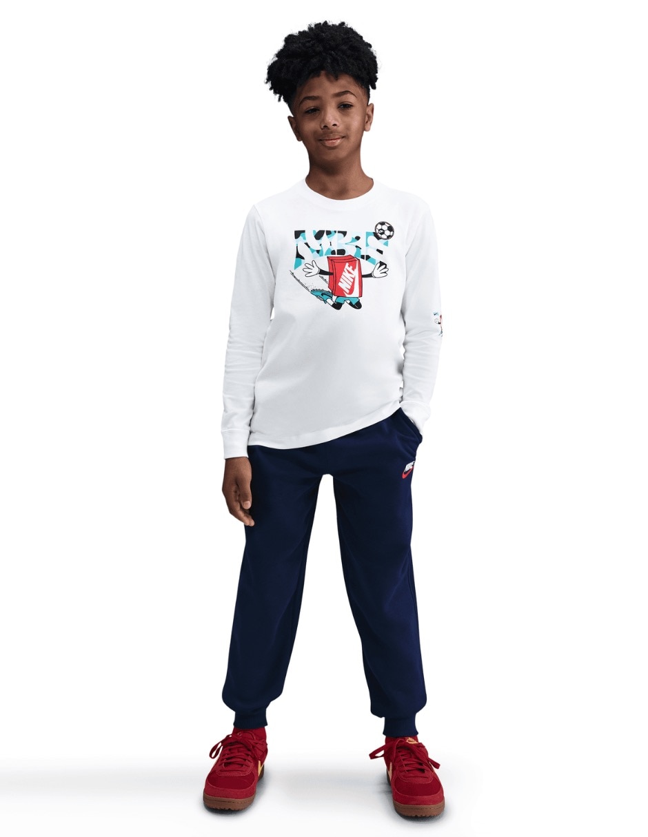 Playera deportiva para entrenamiento de niño