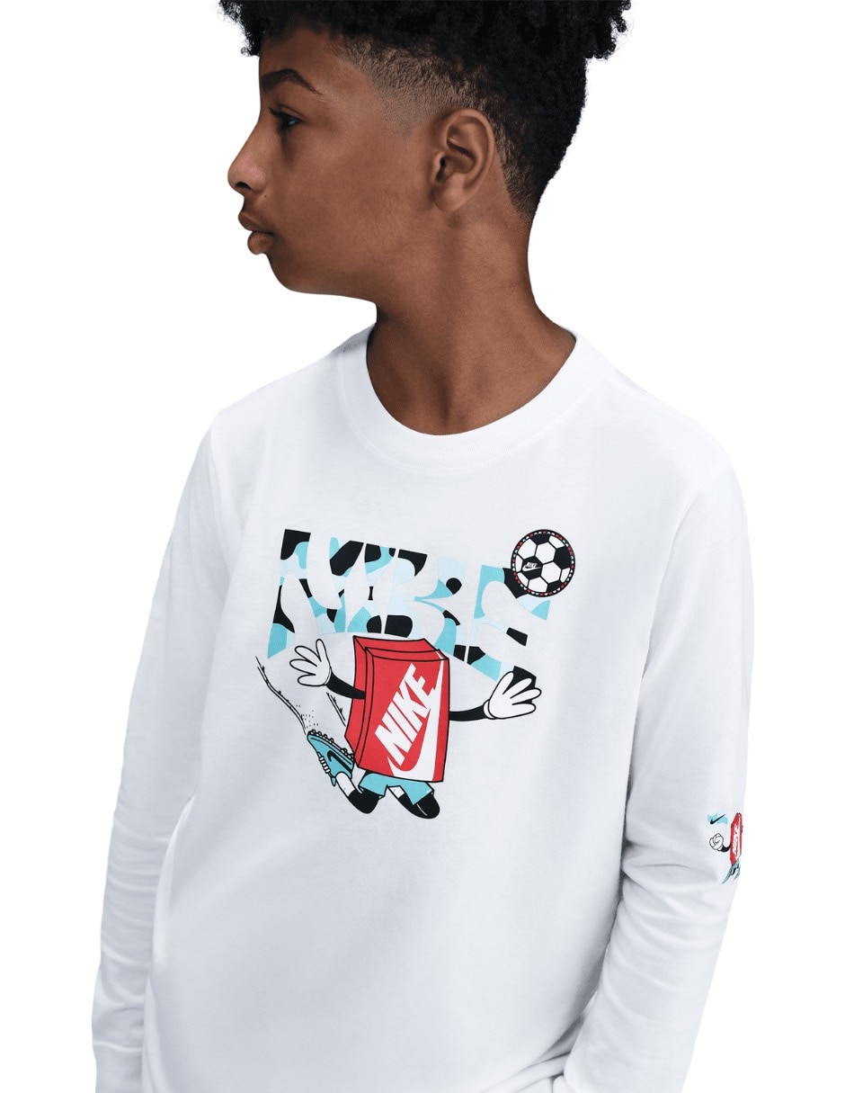 Playera deportiva para entrenamiento de niño
